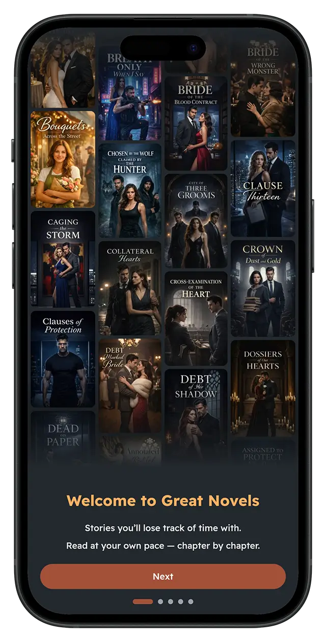 Great Novels app on iPhone