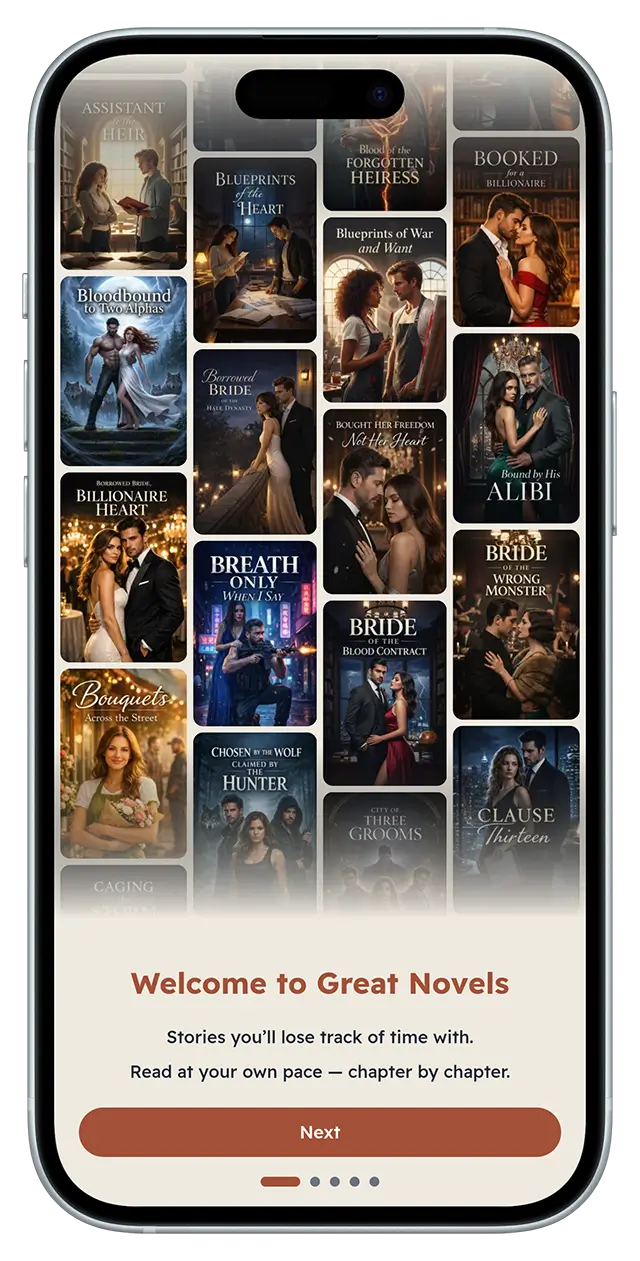 Great Novels app on iPhone