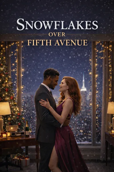 Snowflakes Over Fifth Avenue — book cover